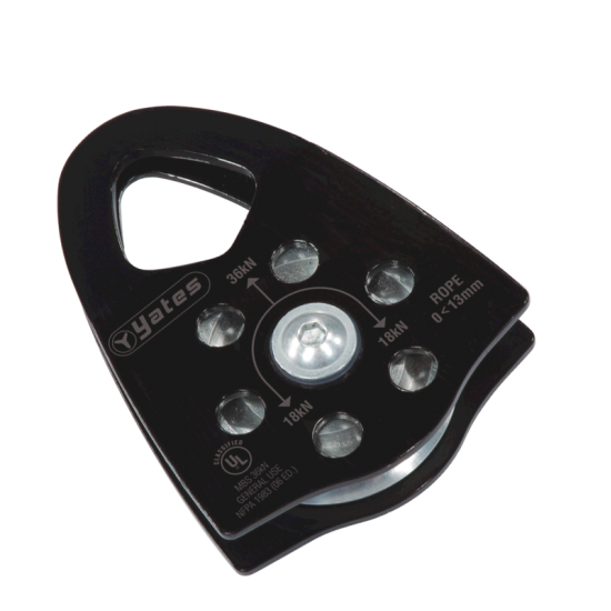 6215 Yates Mountain Lite Single Black Pulley