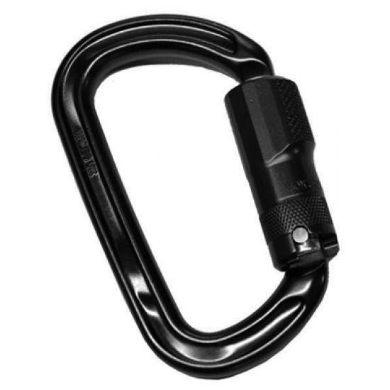 1837 Yates TriLock® ANSI Carabiner - Black