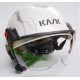 7009W KASK Zenith X E-Rated Helmet - White with Reflective.