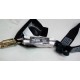 881-12R Wind Tower Lanyard(Twin Leg) w/Rescue D-Rings - Black