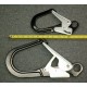 5944 4" Form Snap Hook - Aluminum